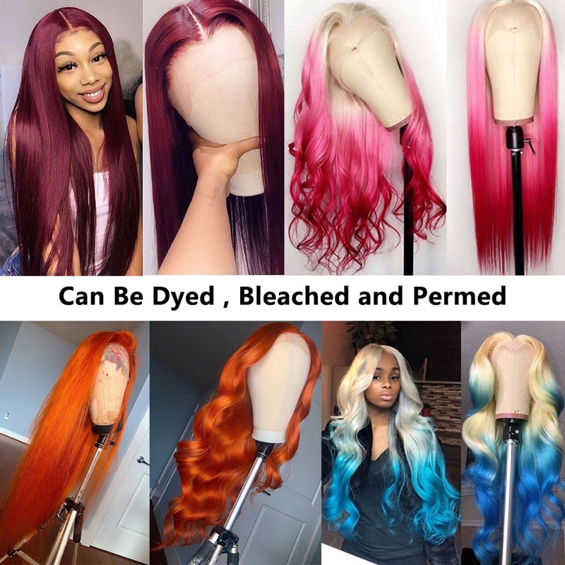 #613 Blonde Silky Straight 13x4 Lace Front Wig - 图片 4